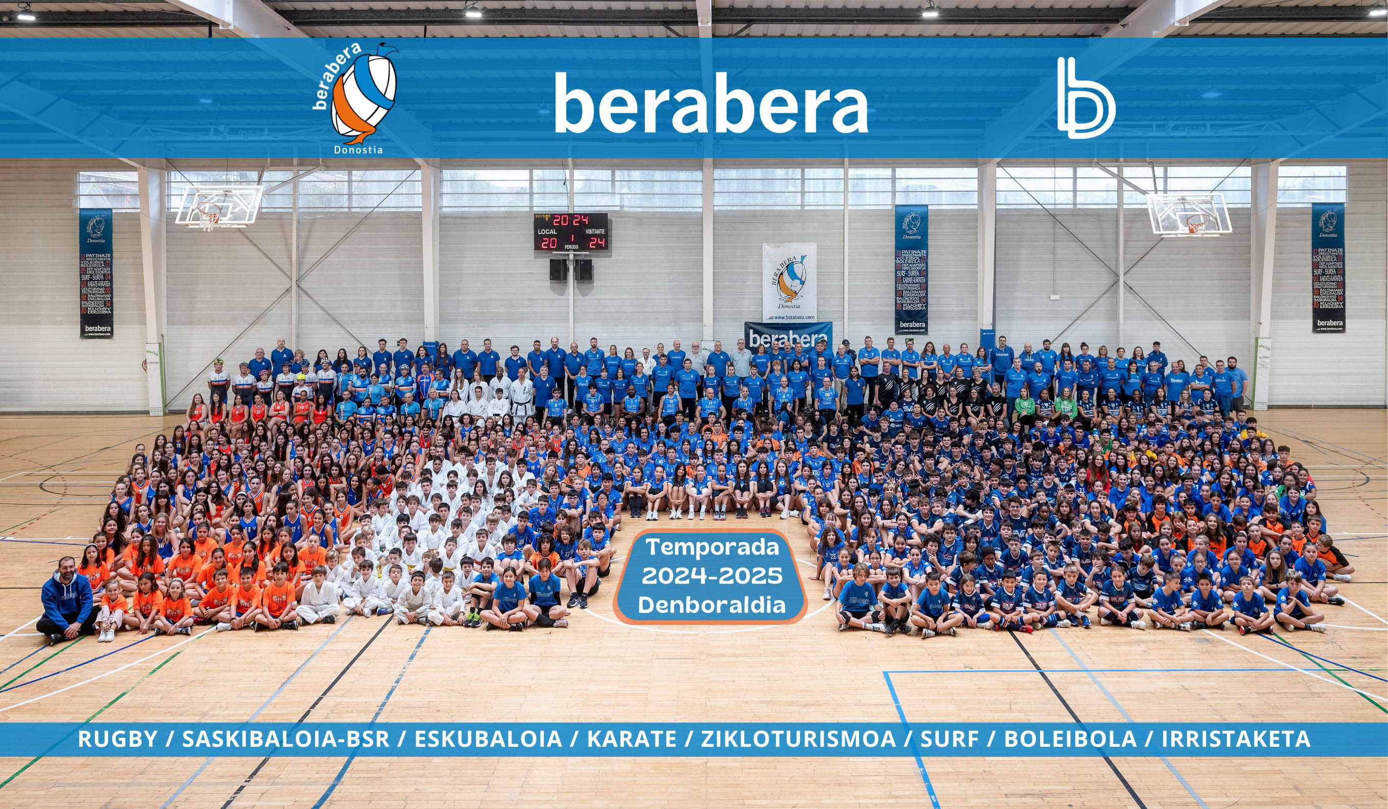 Foto club Bera Bera 2024-2025 Bera Bera klubeko argazkia